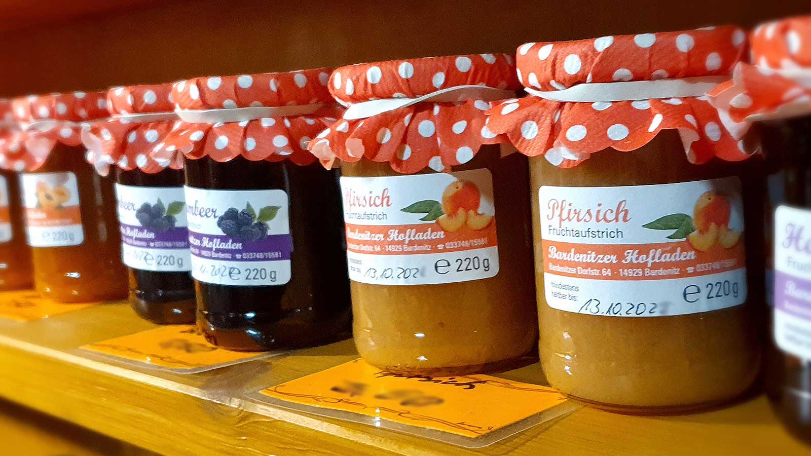 Selbst hergestellte Fruchtaufstriche