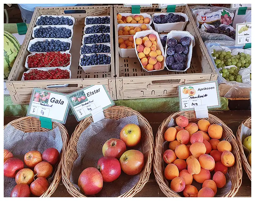 Sommerzeit ist Obstzeit.