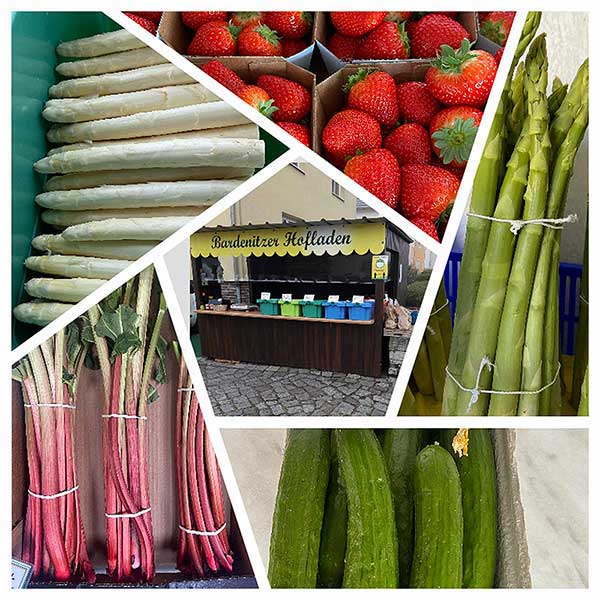 Spargel-Erdbeer Saison - Wir haben mehrere Verkaufsstände in der Region.